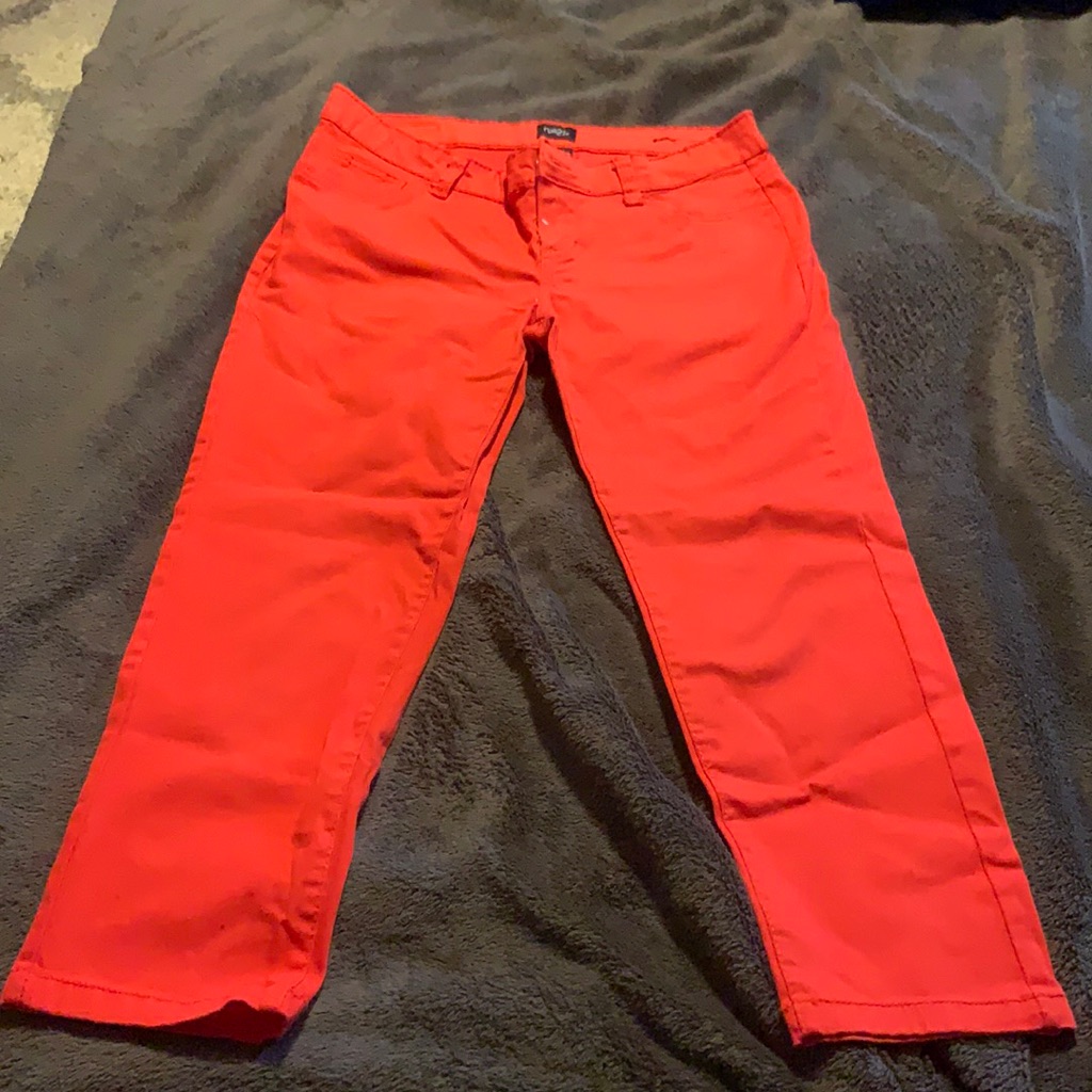 Bright Orange Capris